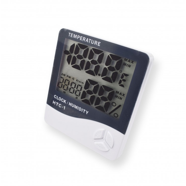 HTC-1 Temperature Humidity Clock (for Home and Office)